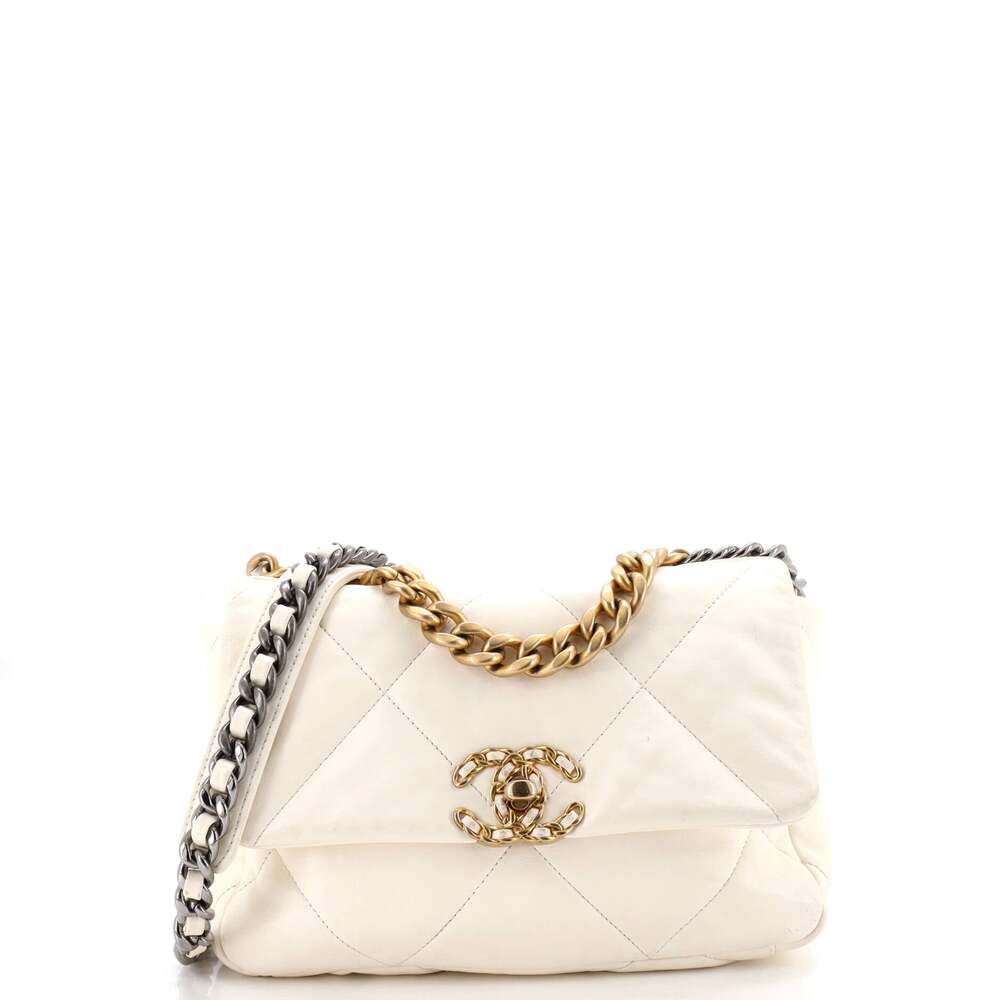 Chanel 19 Flap Bag Quilted Leather #262259C45B